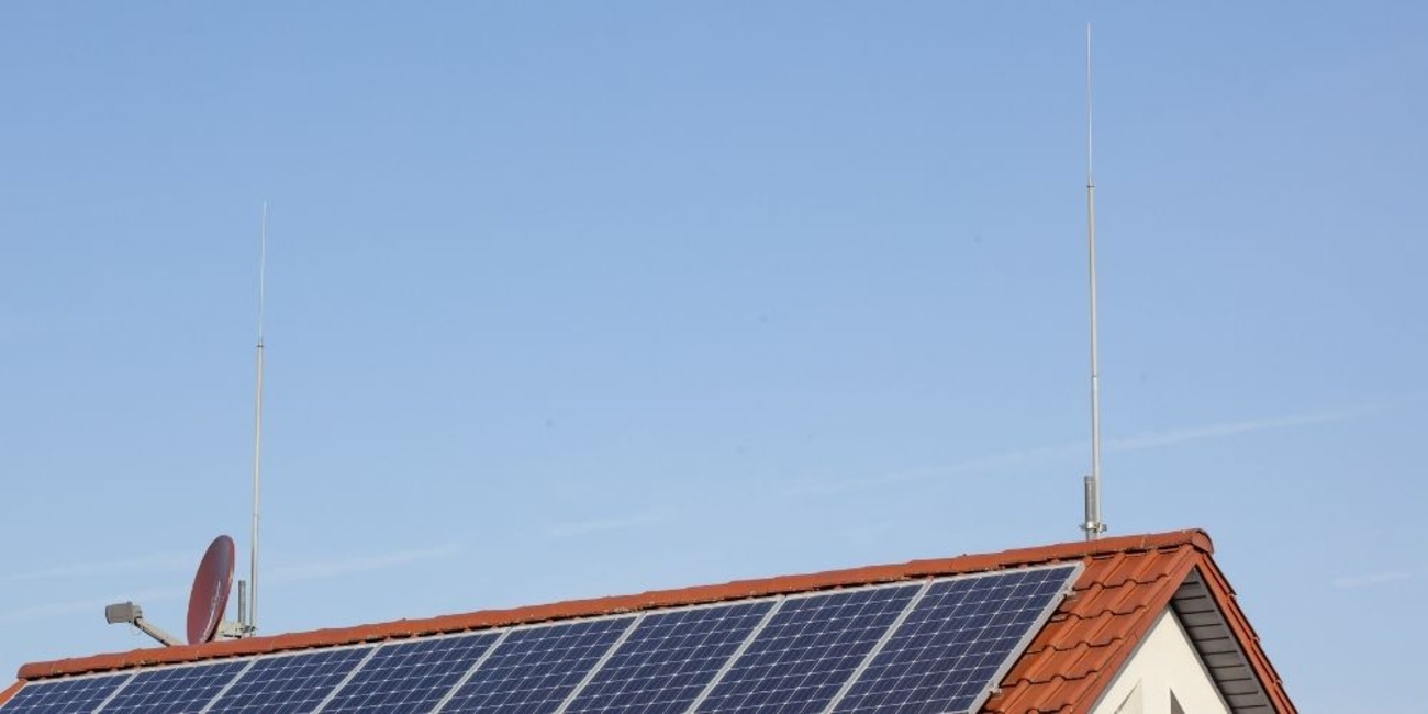 Äußerer Blitzschutz bei Elektrotechnik Lehmann in Sonnewalde OT Großbahren