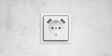 SCHUKO® USB-Steckdose bei Elektrotechnik Lehmann in Sonnewalde OT Großbahren
